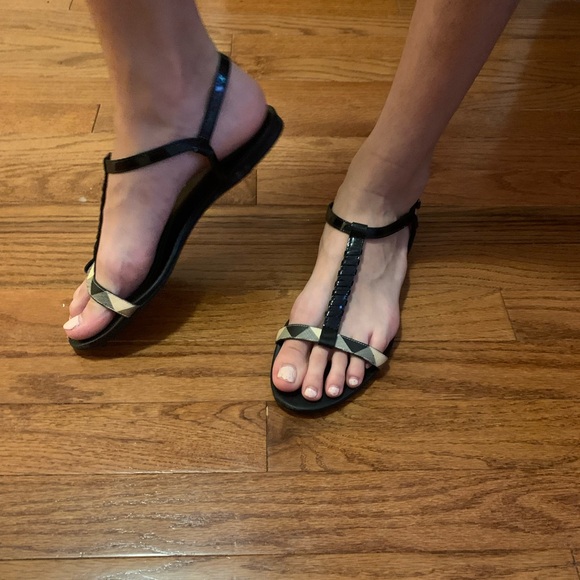 Burberry black sandals, used but in good condition comfortable - Picture 6 of 10